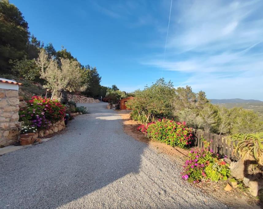 Casa Can Lluc Con Piscina, Jardin Y Vista Al Campo Sant Miquel De Balansat Exterior photo